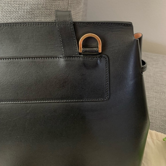 Mansur Gavriel Lady Bag (Black/Rosa) - Picture 7 of 16